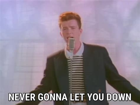 Never Gonna Give You Up lyrics Rick Astley song in images