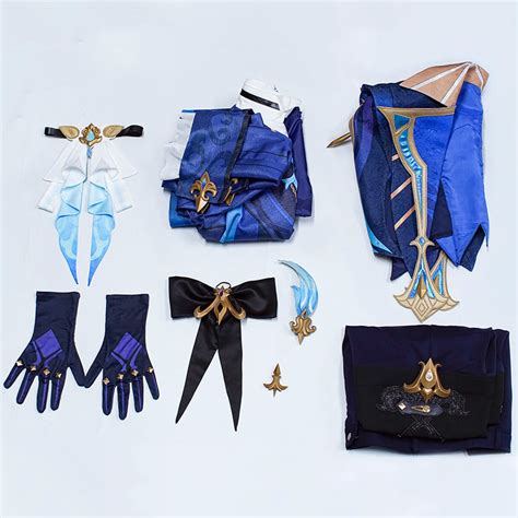 Genshin Impact Neuvillette Cosplay Costume – Winkcosplay