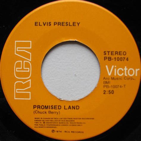 Elvis Presley - Promised Land (1974, Vinyl) | Discogs