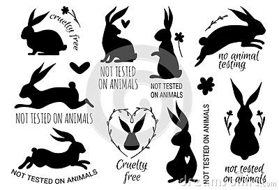 Vector Set Of Cruelty Free Badges And Stamps For Packaging, For Eco Friendly Products, Organic ...