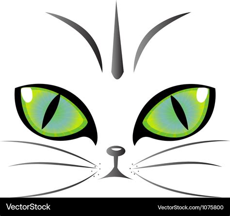 Cat eyes logo Royalty Free Vector Image - VectorStock