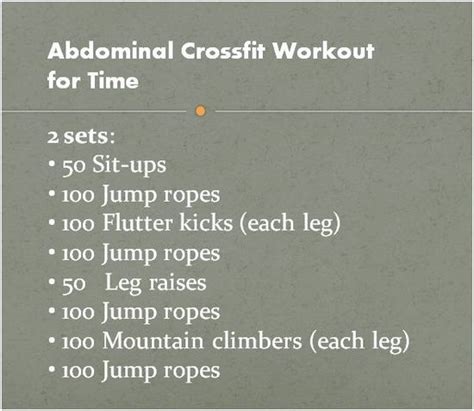 Image result for crossfit ab workouts | Crossfit ab workout, Crossfit ...