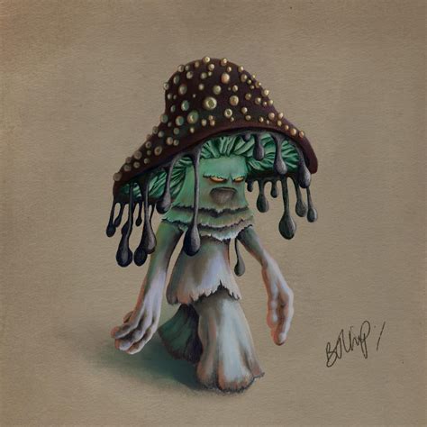 Myconid character design (Instagram @bellachipperfield_artist) [Art ...