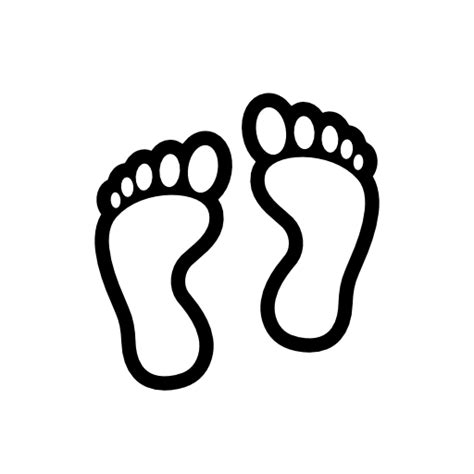 Free Outline Of Footprint, Download Free Outline Of Footprint png images, Free ClipArts on ...