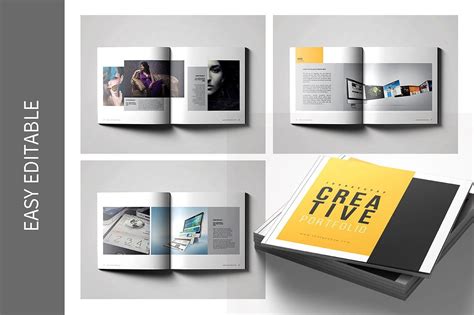 Graphic Design Portfolio Template | Graphic design portfolio book, Graphic design portfolio ...