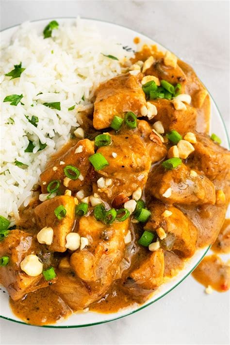 Instant Pot Peanut Butter Chicken | One Pot Recipes