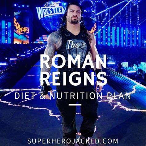 Simple Roman Reigns Diet And Workout Routine with Comfort Workout ...