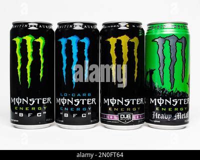 Monster Energy Dub Edition "BFC" 32oz beverage. Big energy drink can with a golden DUB logo ...