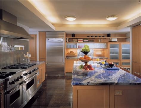 Blue marble countertops – a great beauty and striking appearance