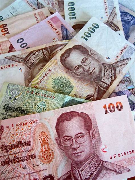 Stock Pictures: Thai Baht currency notes