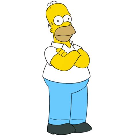 Easy Drawings Of Homer Simpson