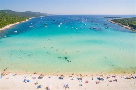 Saharun Beach | Sandy Beach In Soline On Dugi Otok Croatia