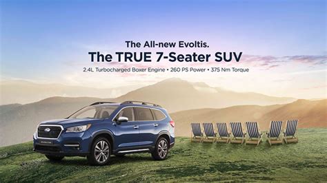 Subaru Philippines | Subaru Evoltis, 7-Seater SUV | May 2021 | News