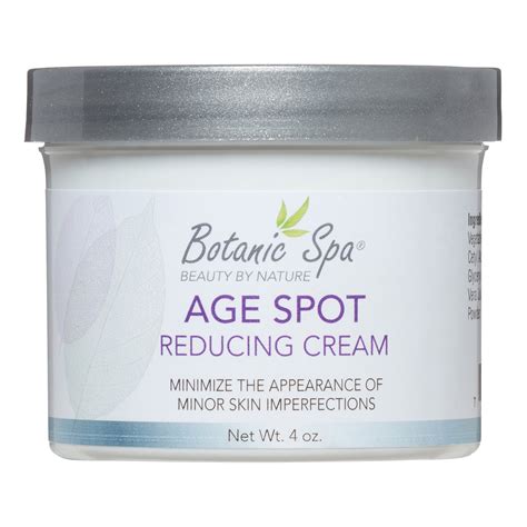 Botanic Spa Age Spot Reducing Cream, 4 Oz - Walmart.com - Walmart.com