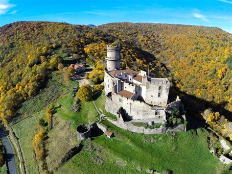 Tournoël Castle (11th century) in Auvergne region, France [1024x768] : Castleporn