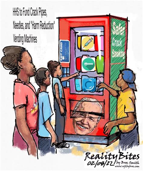 'Harm Reduction' vending machines : r/conservativecartoons