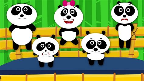 five little pandas | nursery rhymes | baby videos | kids song | Kids Tv Nursery Rhymes - YouTube ...