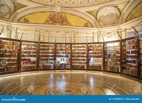 Interior of the Library of Congress Editorial Stock Image - Image of ...