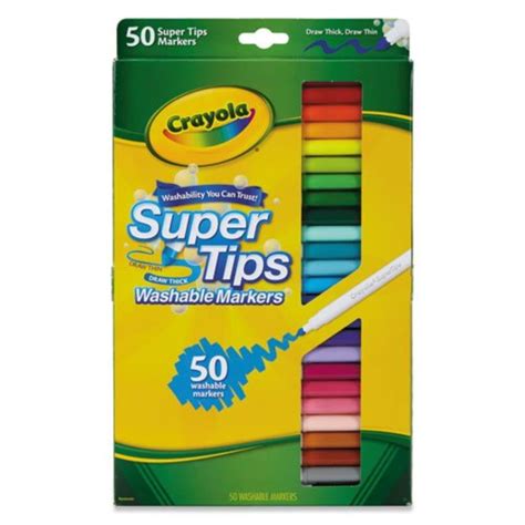 CYO585050 - Washable Super Tips Fine Line Markers, Manufacturer ...