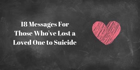 Messages for Anyone Who Lost a Loved One to Suicide | The Mighty