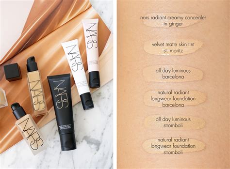 NARS Natural Radiant Longwear Foundation Review + Swatches - The Beauty ...