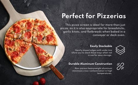 Amazon.com: New Star Foodservice 50691 Restaurant-Grade Aluminum Pizza ...