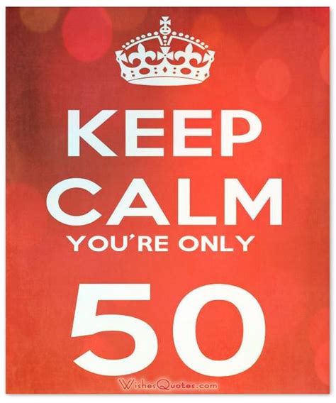 Inspirational 50th Birthday Wishes and Images