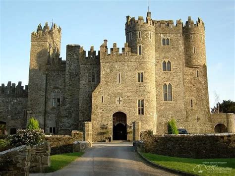 Kilkea Castle - County Kildare, Ireland - Originally built as motte and bailey by Sir Walter de ...