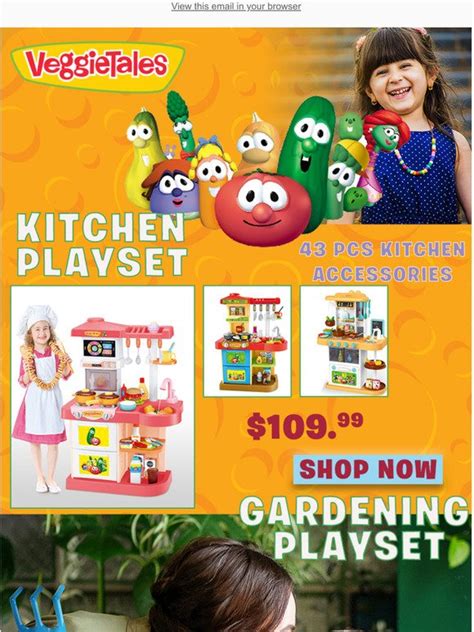 VeggieTales Store: All New - VeggieTales Playsets! | Milled