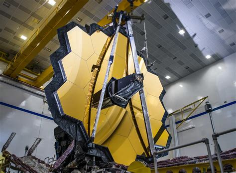 Watch as NASA's James Webb Telescope deploys its massive, honeycomb-shaped mirror