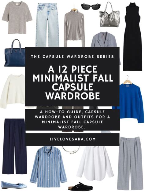 A 12 Piece Minimalist Fall Capsule Wardrobe - livelovesara