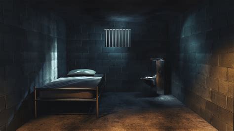Empty Jail Cell Inside