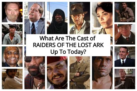 Raiders Of The Lost Ark Cast - Then And Now