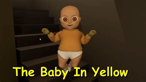 The Baby In Yellow Full game & Ending Playthrough Gameplay (Horror Game) - YouTube