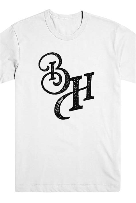 BH Logo Tee (White) T-Shirt - Bryce Hall T-Shirts - Online Store on District Lines