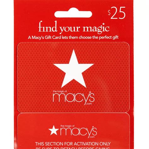 Macy's Real Time $25 Gift Card | Gift Cards | Food & Gifts | Shop The Exchange