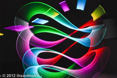 Colorful Light Painting [Photography] | IHSAN KHAIRIR