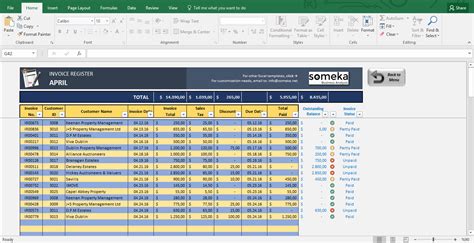 Invoice Tracking Template Excel | merrychristmaswishes.info