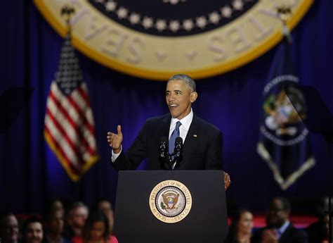 Read the Full Transcript of President Barack Obama’s Farewell Speech