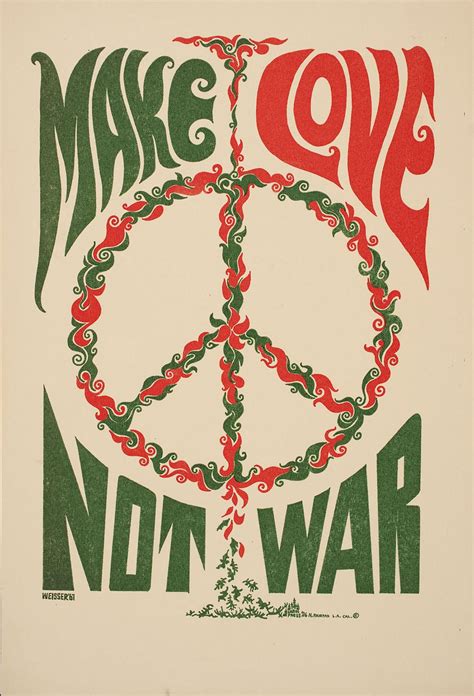 2010.54.4 | OMCA COLLECTIONS | Peace, Peace and love, Vintage art prints