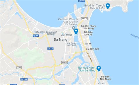 Map Of Vietnam Tourist Attractions