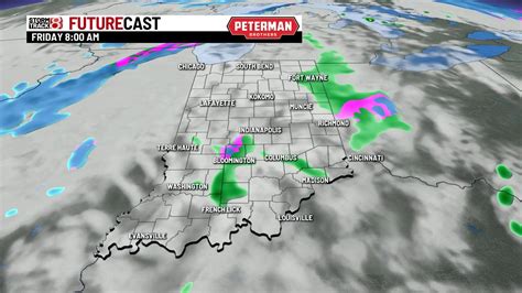 Rain and snow chances for Friday - Indianapolis News | Indiana Weather | Indiana Traffic | WISH-TV