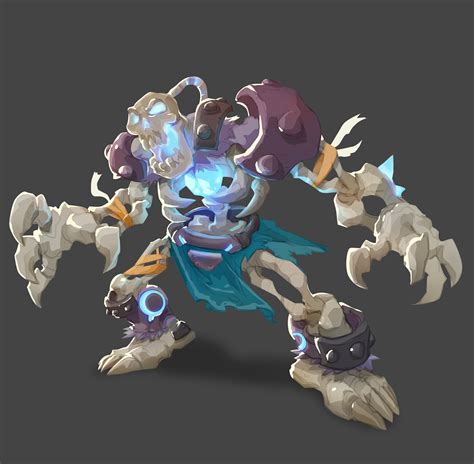 Concepts Moba project - Undead Frost on Behance