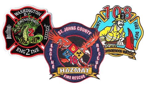 Custom Firefighter Patches - Custom Creative Patches