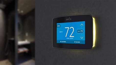 Emerson Sensi Thermostat-Sensi Touch and Sensi WiFi-Smart Thermostats