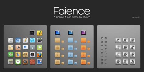 Faience: New GNOME 3 Icon Theme By Tiheum ~ Web Upd8: Ubuntu / Linux blog