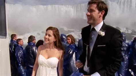 Remembering Jim and Pam's Niagara Falls wedding on The Office | INsauga