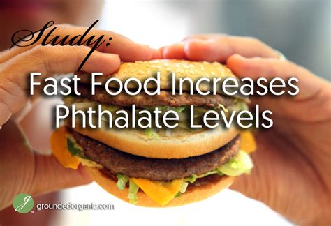 Study: Fast Food Increases Phthalate Levels - Grounded Organic