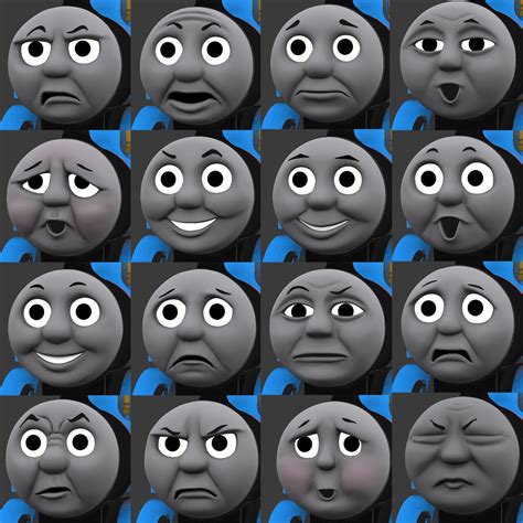 Thomas The Tank Engine Faces