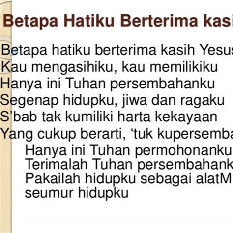 Stream Rendy Hukom - Betapa Hatiku, Berterima Kasih Yesus by Lagu ...